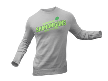 Load image into Gallery viewer, Shamrocks and Shenanigans St. Patrick&#39;s Day Sweatshirt
