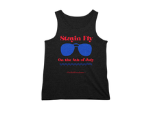Load image into Gallery viewer, Stayin Fly on the 4th of July Mens Tank Top
