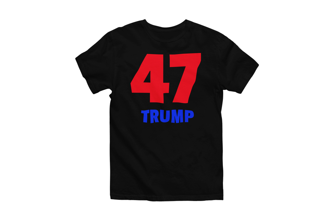 New 47 Trump Logo T-Shirt
