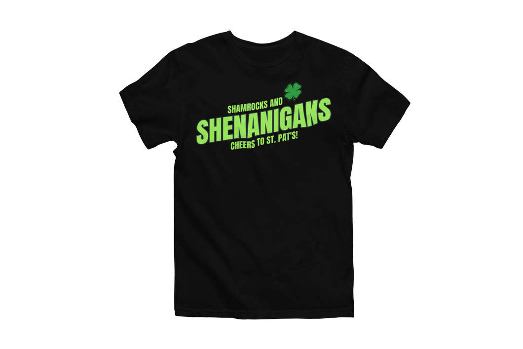 NEW Shamrocks and Shenanigans St Patricks Day T-Shirt