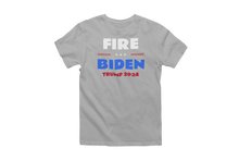 Load image into Gallery viewer, FIRE BIDEN Trump 2024 T-Shirt

