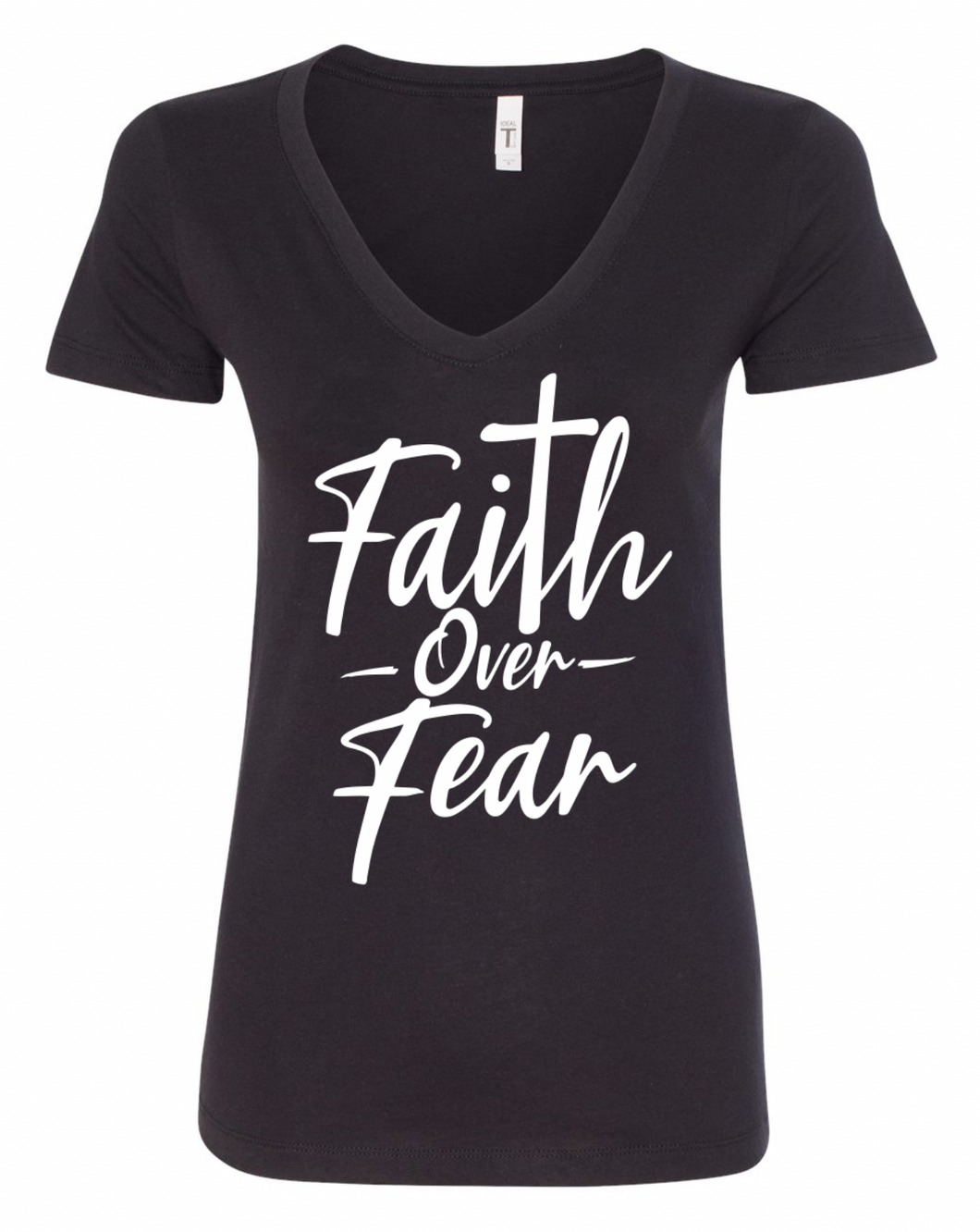 Women's Faith Over Fear V-Neck