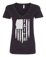 Load image into Gallery viewer, Women&#39;s American Faith V-Neck
