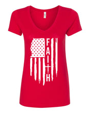 Load image into Gallery viewer, Women&#39;s American Faith V-Neck
