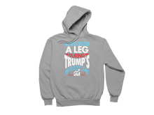 Load image into Gallery viewer, I Never Lost A Leg During Trump&#39;s Economy - Matt Couch Hoodie
