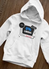 Load image into Gallery viewer, NEW 0% Liberal Trump 2024 Hoodie
