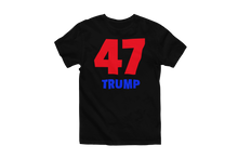 Load image into Gallery viewer, New 47 Trump Logo T-Shirt
