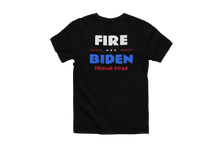 Load image into Gallery viewer, FIRE BIDEN Trump 2024 T-Shirt
