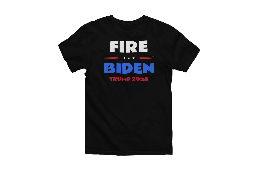 FIRE BIDEN Trump 2024 T-Shirt