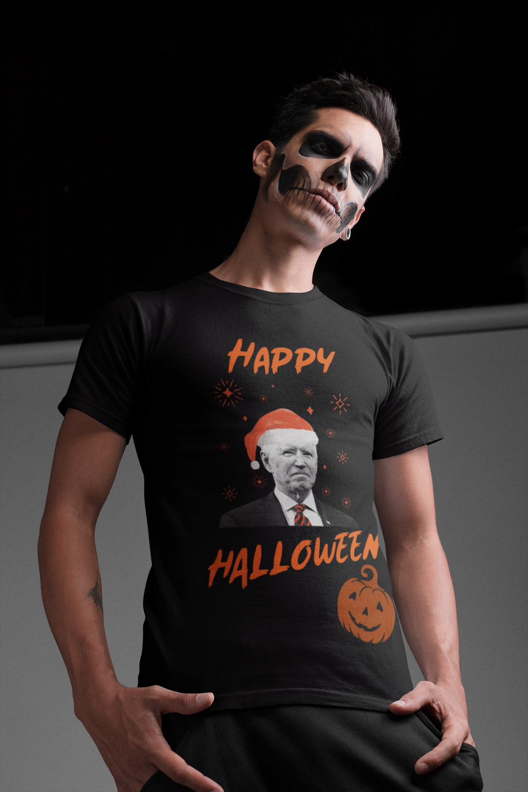 Happy Halloween Hilarious Confused Joe Biden T-Shirt