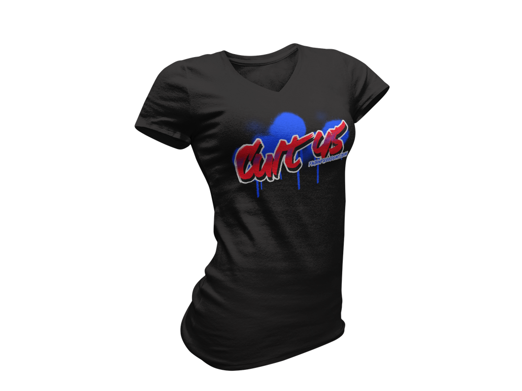 NEW Women's Cult 45 V-Neck Shirt