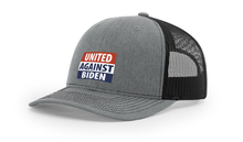 Load image into Gallery viewer, United Against Biden&#39; Star Spangled Snapback Hat
