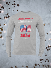 Load image into Gallery viewer, Mean Tweets Cheap Gas 2024 Long Sleeved Shirt
