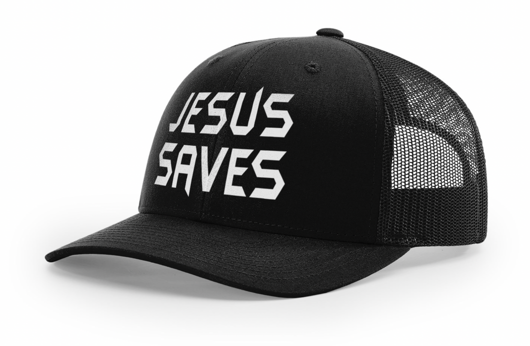 Jesus Saves' Snapback Hat