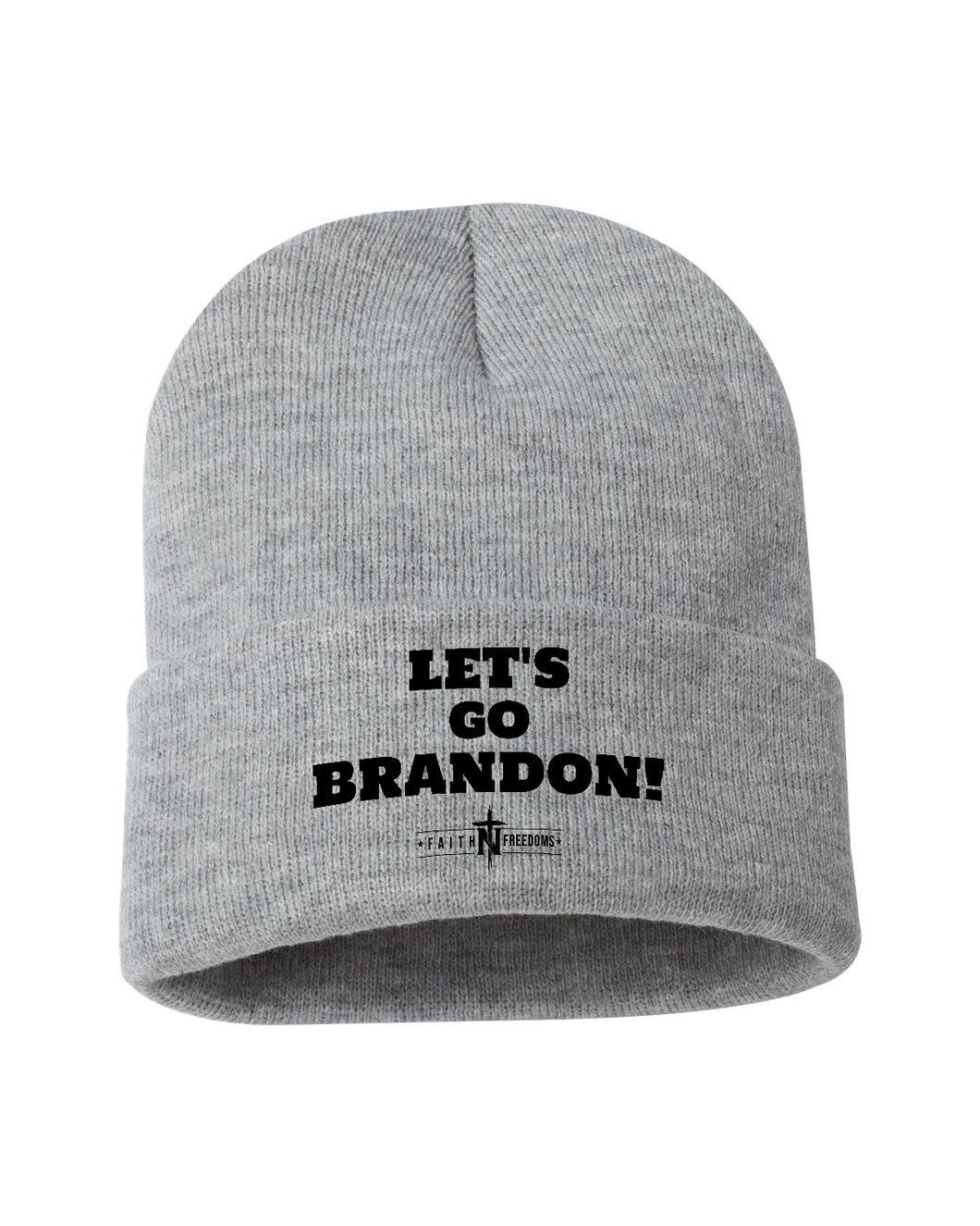 Lets Go Brandon Knit Beanie
