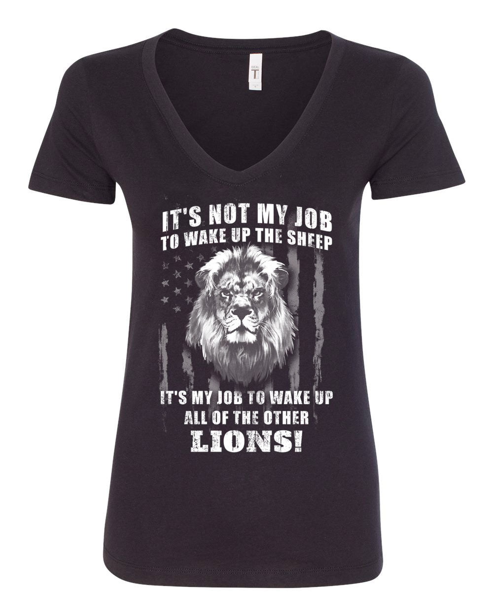 Women's Wake Up The Lions V-Neck