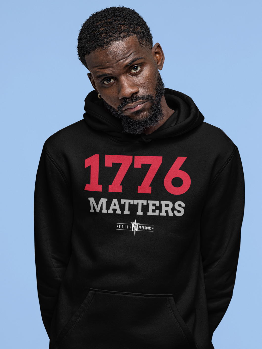 New 1776 Matters Hoodie by FaithNFreedoms