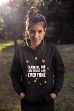 Load image into Gallery viewer, Thankful for Everything and Everyone Thanksgiving Women&#39;s Bella Canvas Hoodie
