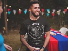 Load image into Gallery viewer, NEW Pat Miletich Collection &#39;Jesus - The First Conspiracy Theorist&#39; T-Shirt from FaithNFreedoms
