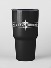 Load image into Gallery viewer, Faith N Freedoms 30oz Stainless Steel Ringneck Tumbler
