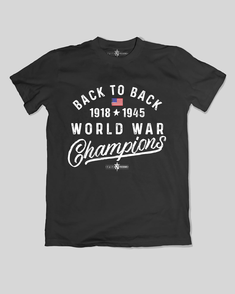 Back to Back World War Champs T-Shirt